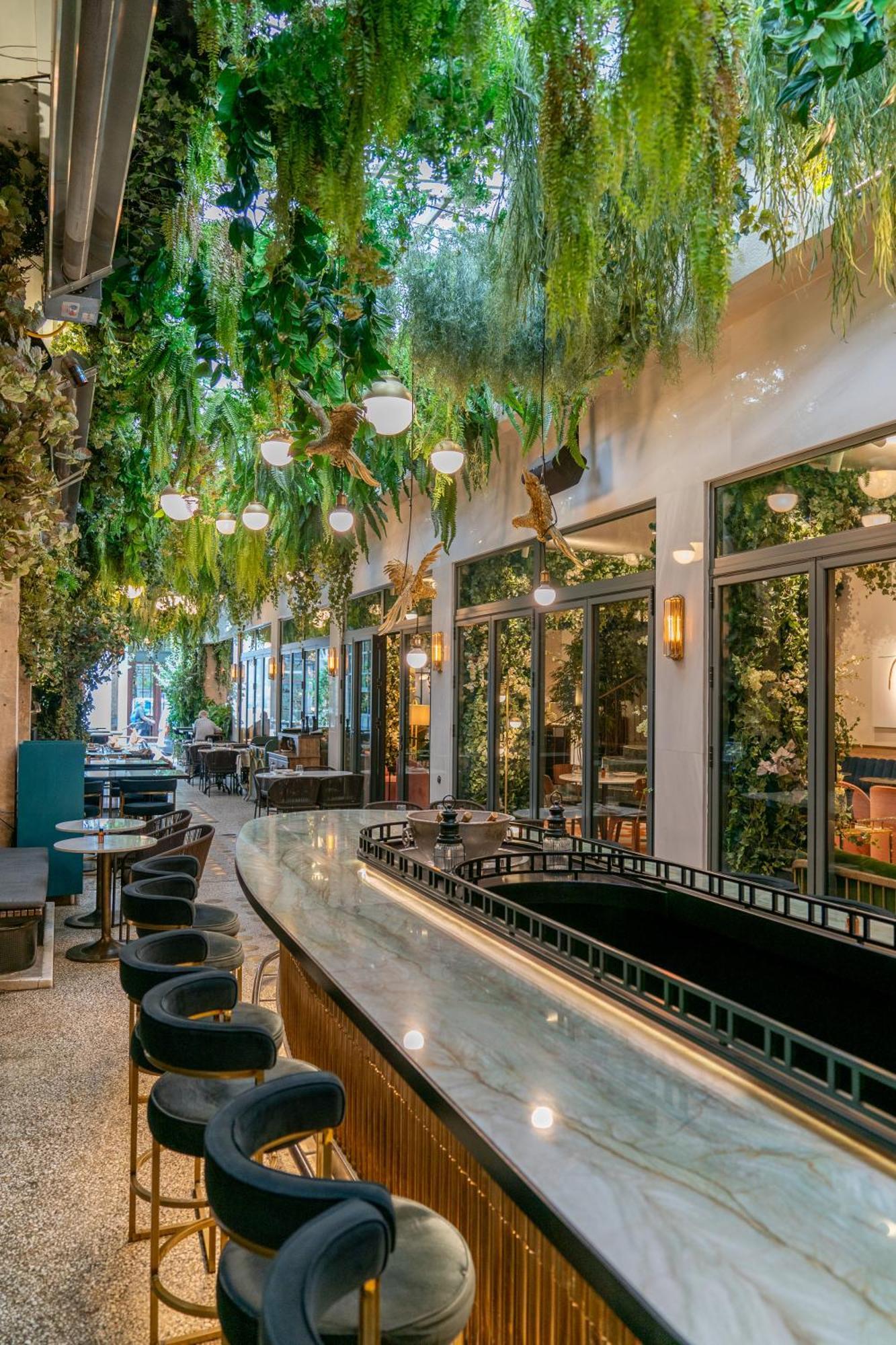 Gatsby Athens Hotel Kültér fotó The interior of the restaurant