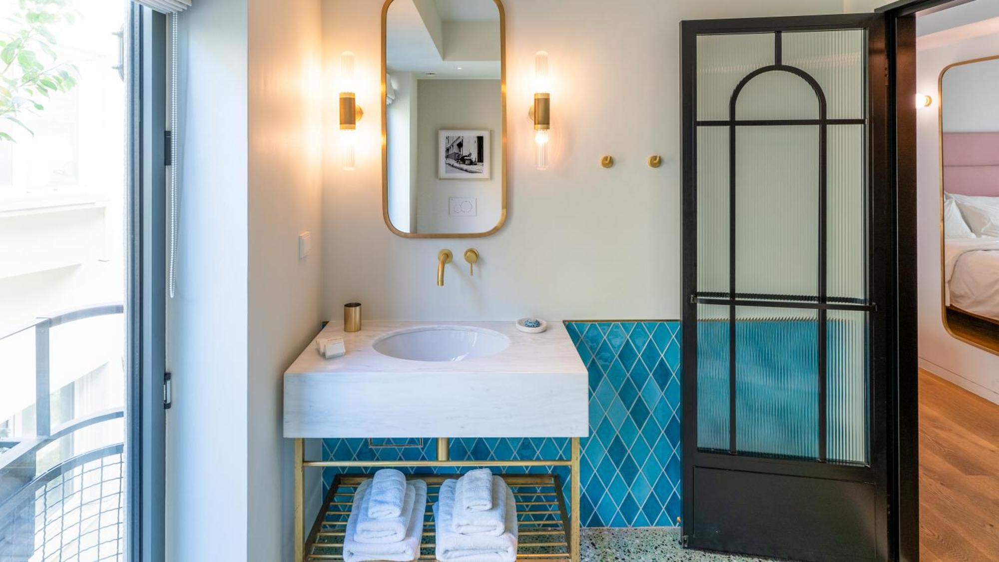 Gatsby Athens Hotel Kültér fotó Bathroom
